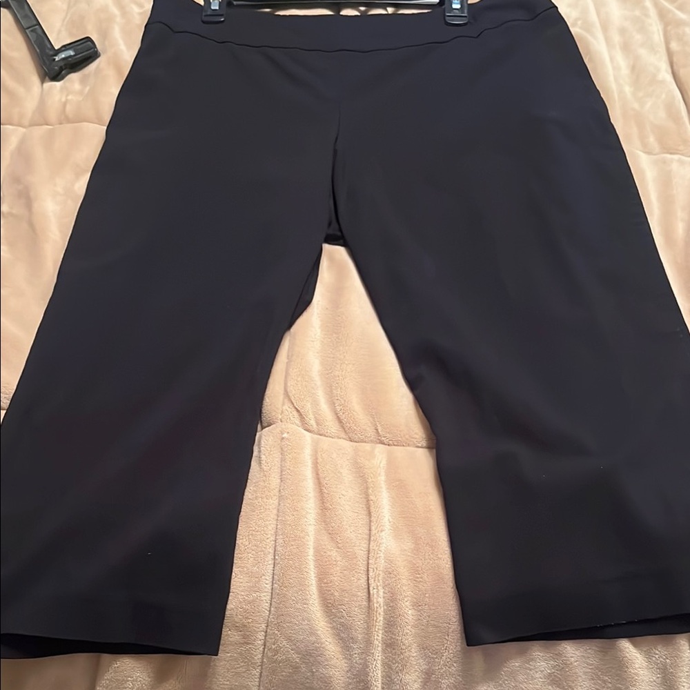 Dana Buchman Elegant Black Women's Bermudas XL